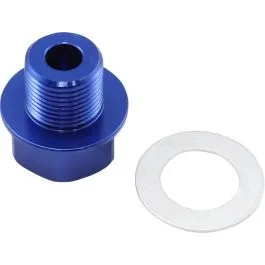 KOSO BG301815 ADAPTER OIL TEMPERATURE BLUE