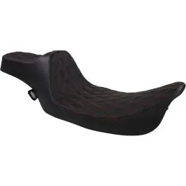 DRAG SPECIALTIES 08011371 SEAT PRED 3 EX RCH DD RED