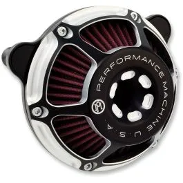 PERFORMANCE MACHINE 0206-2124-BM AIR CLEANER MAX HP CONTRAST CUT