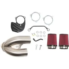 S&S CYCLE 170-0565A AIRCLEANER T/I 17+M8 SS