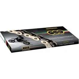 REGINA 124RH2/00D 124 RH2 120 CLIP LINK 420 NON-SEAL DRIVE CHAIN / GOLD | NATURAL