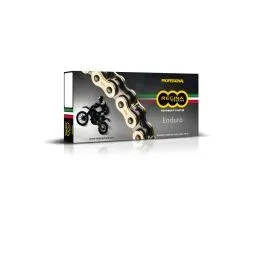 REGINA 135ZRE/1007 520/135 ZRE 135 RIVET LINK 520 Z-RING PERFORMANCE REPLACEMENT DRIVE CHAIN / GOLD | BLACK / STEEL