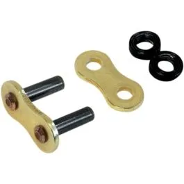 SUNSTAR SS520RTG1-RG RTG1 1 RIVET LINK 520 W-RING REPLACEMENT CONNECTING LINK GOLD | GOLD STEEL
