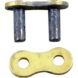 REGINA 19/135DR 520/135 DR 1 RIVET LINK 520 NON-SEAL DRAG RACING CONNECTING LINK / GOLD | BLACK / STEEL