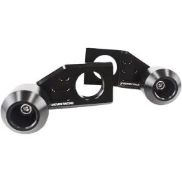 DRIVEN RACING DRAX-121-BK BLOCK SLIDER / ALUMINUM / BLACK-ANODIZED