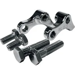 LA CHOPPERS LA-7590-01 1' REAR LOWERING KIT CHROME FOR HD