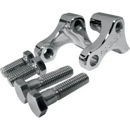LA CHOPPERS LA-7590-02 1' REAR LOWERING KIT CHROME FOR HD