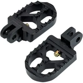 JOKER MACHINE 08-57-4B FOOT PEGS SERRATED SHORT BLACK