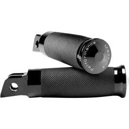 PERFORMANCE MACHINE 0035-1235M-B FOOTPEGS CONTUR RIDE M8 B