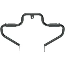 LINDBY BL1305 HIGHWAY BAR BUILT-IN RUBBER FOOTREST MULTIBAR / STEEL / FRONT / BLACK