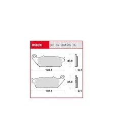 TRW MCB598TRQ BRAKE PAD