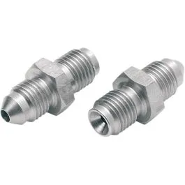GOODRIDGE 815-03VC BRAKELINE ADAPTER FOR AN-03 HOSE STAINLESS-STEEL 2X MALE 3/8X24 JIC/UNF TO 3/8X24 JIC/UNF INVERTED