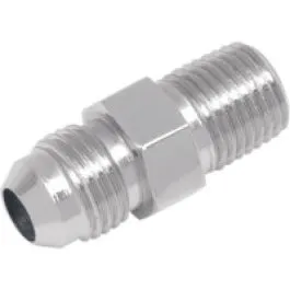 GOODRIDGE 816-03C BRAKELINE ADAPTER FOR AN-03 HOSE STAINLESS-STEEL 2X MALE 3/8X24 JIC/UNF TO 1/8X27 NPT