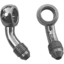 GOODRIDGE 594-03DBK BANJO FITTING ALUMINIUM 45&DEG; -03 HOLE-Ø 10MM MALE 3/8X24 JIC/UNF BLACK