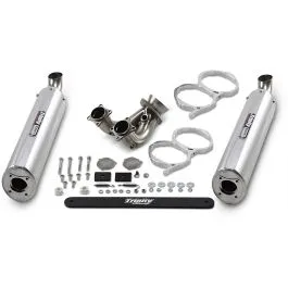 TRINITY RACING TR-4118S MUFFLER XP1000 BR AL