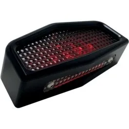 JOKER MACHINE 09-570B TAILLIGHT ASSEMBLY LED CAFE STYLE BLACK