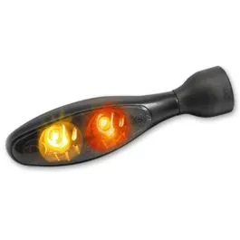 KELLERMANN 143.100 MICRO 1000 DF DARK LED TURN/BRAKE/REAR LIGHT REAR BLACK