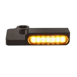 HEINZ BIKES HBTSXL-13 HANDLEBAR MOUNTING LED BLINKERS AMBER/BLACK