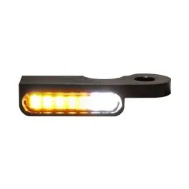 HEINZ BIKES HBTSFX96-PL HANDLEBAR MOUNTING LED BLINKERS W/POSITION LIGHT BLACK