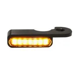 HEINZ BIKES HBTSFXSB-HC HANDLEBAR MOUNTING LED BLINKERS AMBER/BLACK