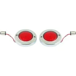 CUSTOM DYNAMICS PB-FB-R-1156CR SIGNAL FLAT 1156 CHR/RED