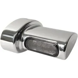 HEINZ BIKES HBWLM-3TS-C TURN SIGNAL WINGLETS 'MICRO' SMD CHROME 3IN1