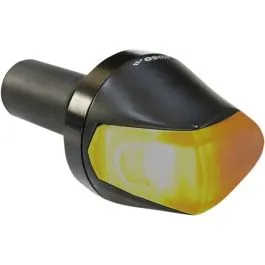 KOSO HE033010 TURN SIGNAL LED KNIGHT BAR END BLACK SMOKE