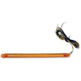 CUSTOM DYNAMICS T2F40AA FLEXIBLE 40LED LIGHTING STRIPS TRUFLEX II AMBER/AMBER