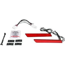 CUSTOM DYNAMICS CD-LATCH-HD-R LIGHT SBAG LTCH 97-13 RED