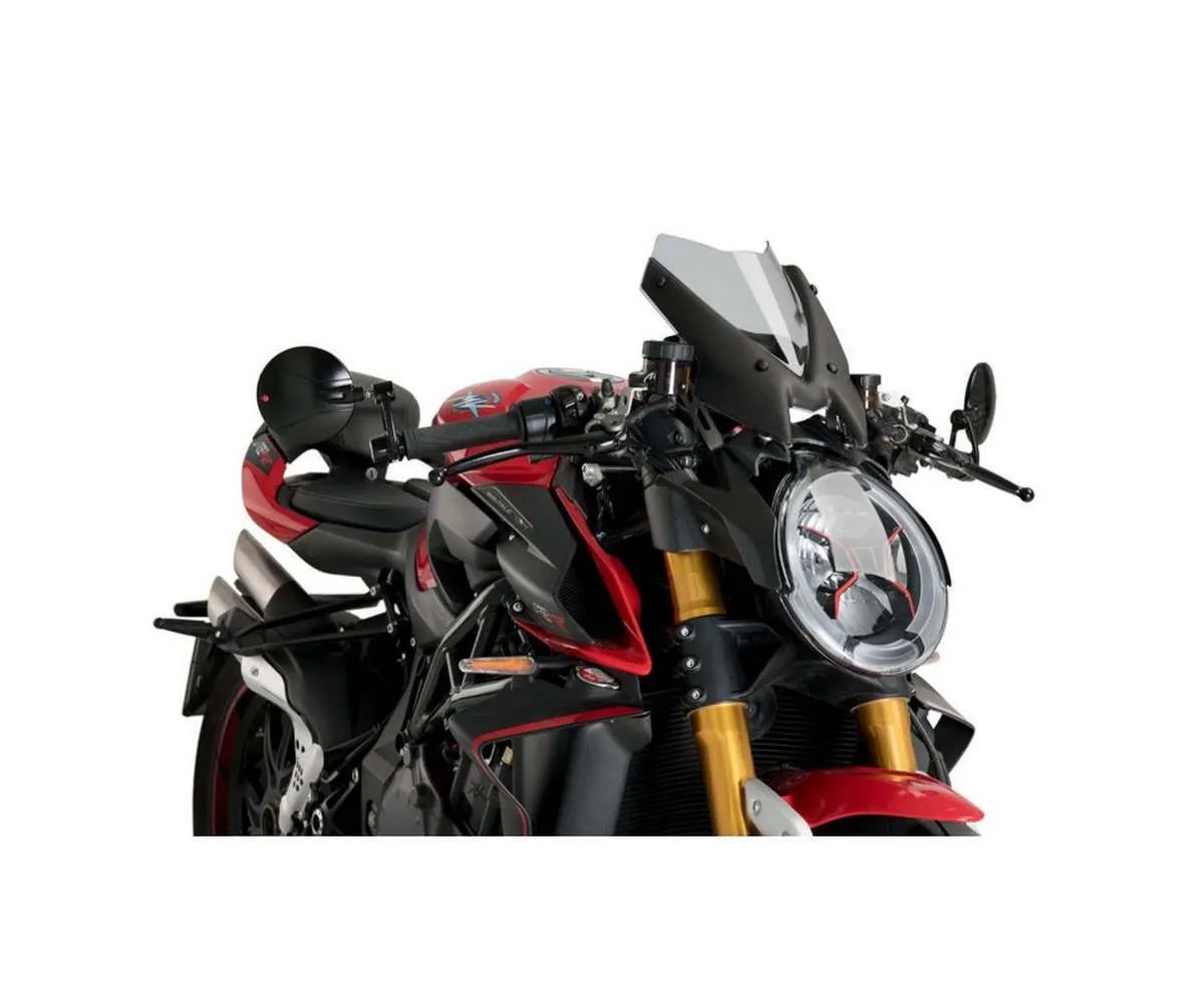 Cupolino Puig 20680h Naked N.g. Sport Mv Agusta Brutale 1000 Rr 2019 > 2024 Fume Chiaro-20680H-403725