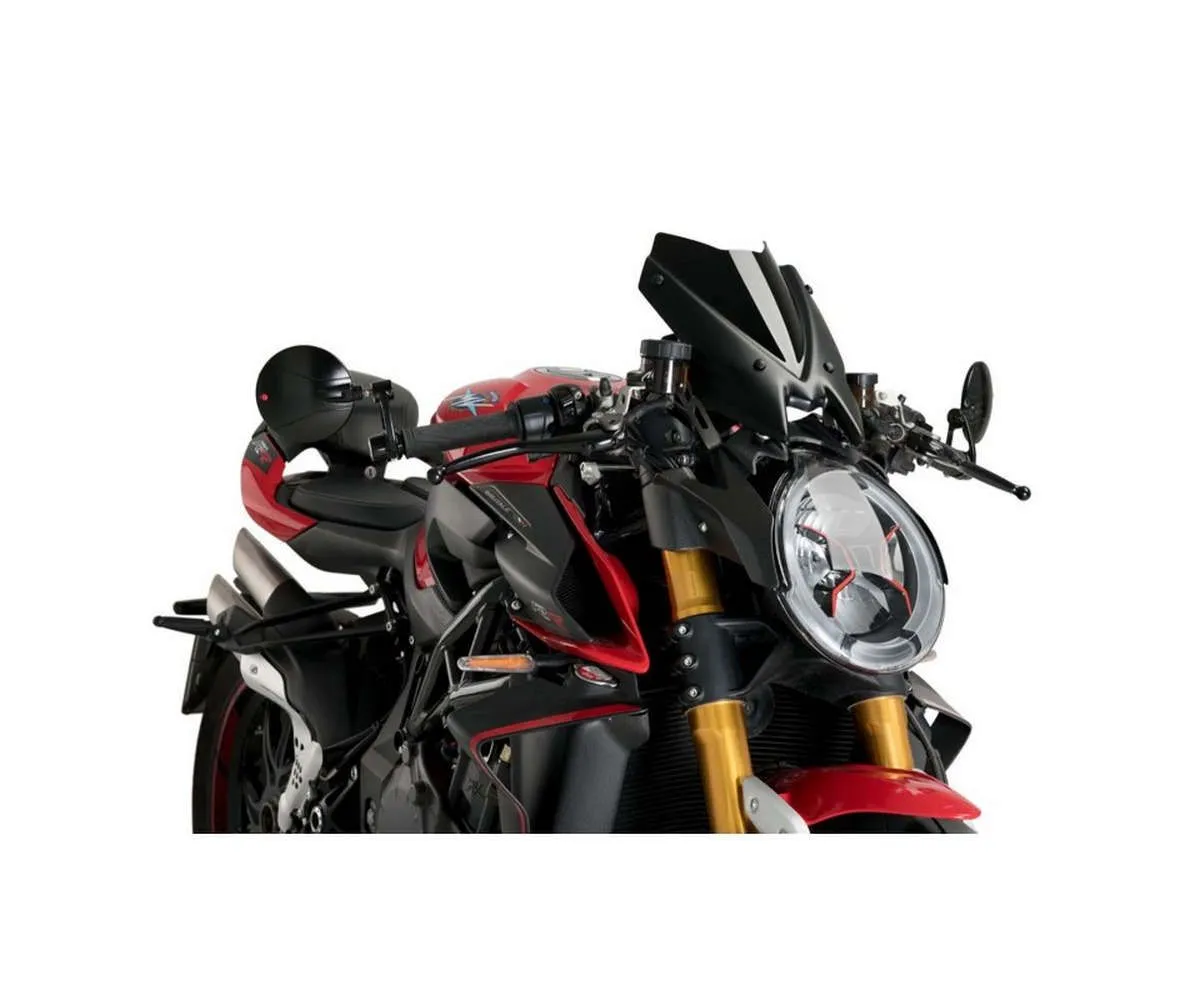 Cupolino Puig 20680n Naked N.g. Sport Mv Agusta Brutale 1000 Rr 2019 > 2024 Nero-20680N-403727