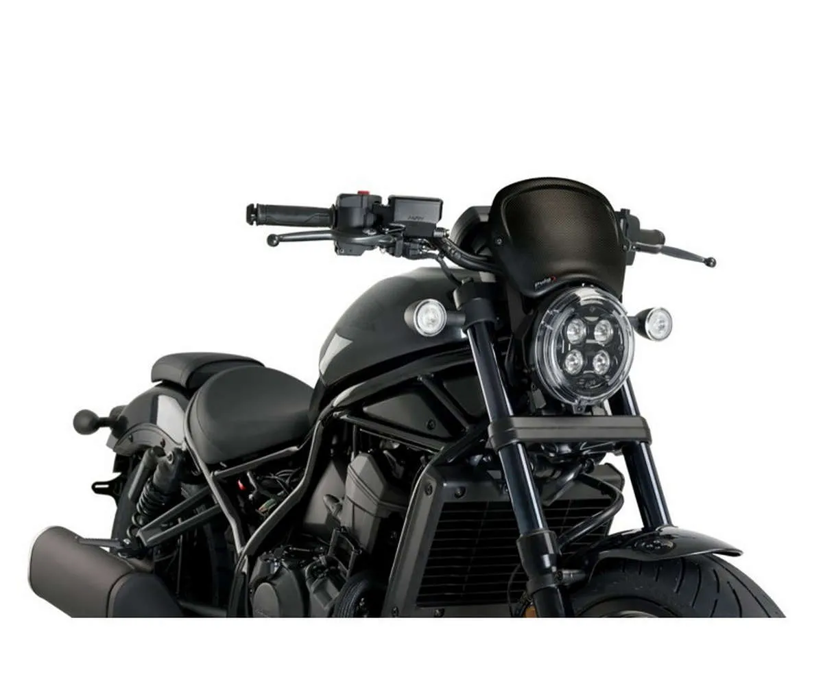 Carenatura Frontale Puig Honda Rebel Cmx 1100 2021 > 2024 Carbon Look-20821C-404883