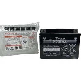 YUASA YTZ5S(CP) BATTERY YTZ 12V 111 76 MM X 70 MM X 83 82 MM LEAD ACID MAINTENANCE FREE REPLACEMENT BLACK