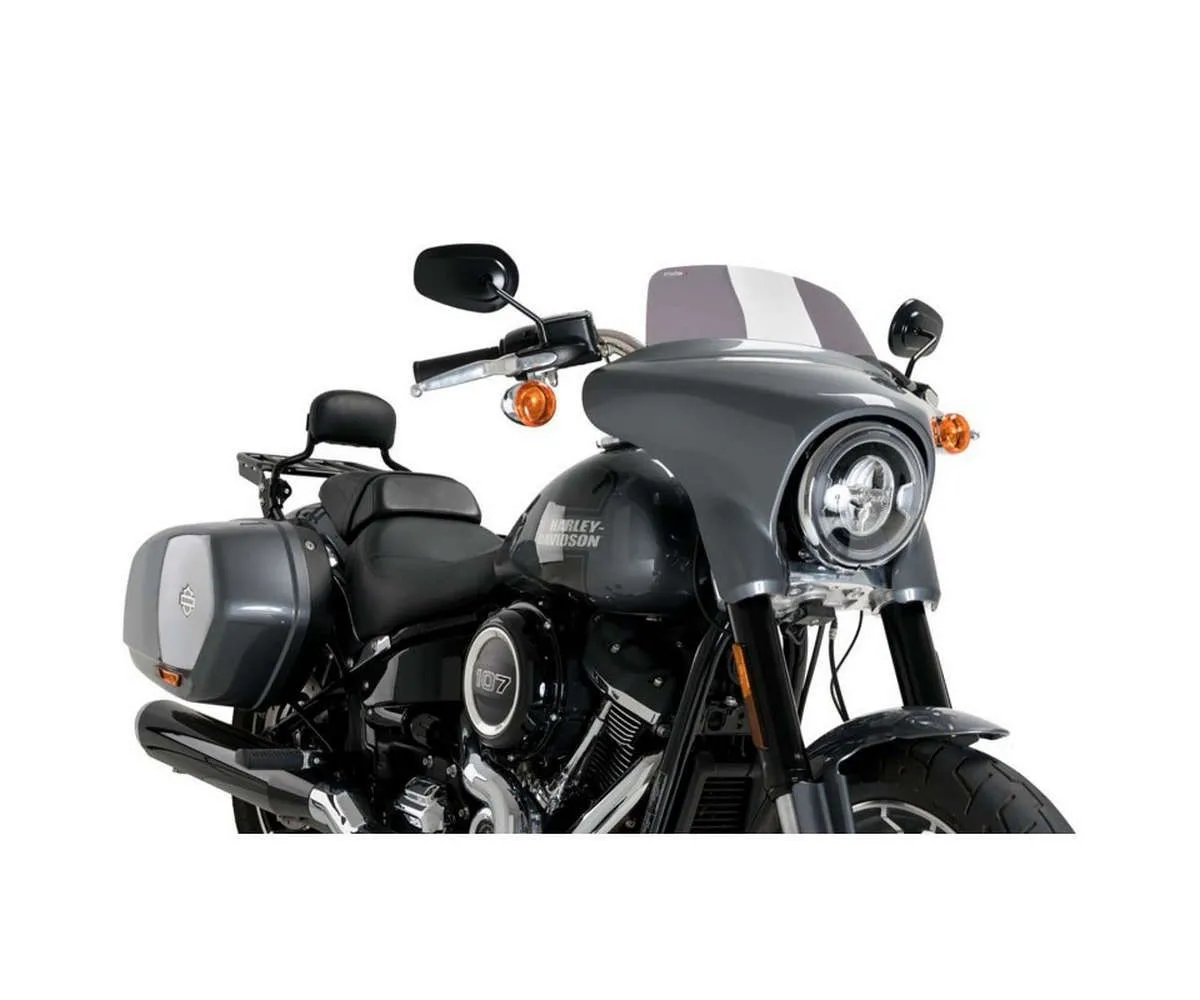 Cupolino Puig 21340f High-road Sport Harley D. Softail Sport Glide Flsb 2018 > 2023 Fume Scuro-21340F-403663