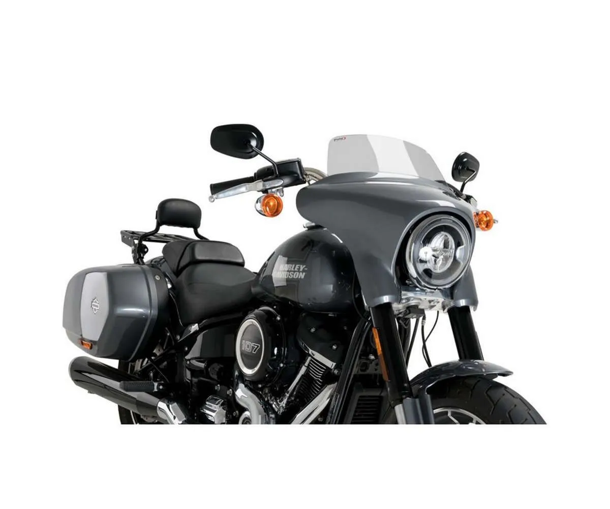 Cupolino Puig 21340h High-road Sport Harley D. Softail Sport Glide Flsb 2018 > 2023 Fume Chiaro-21340H-403662