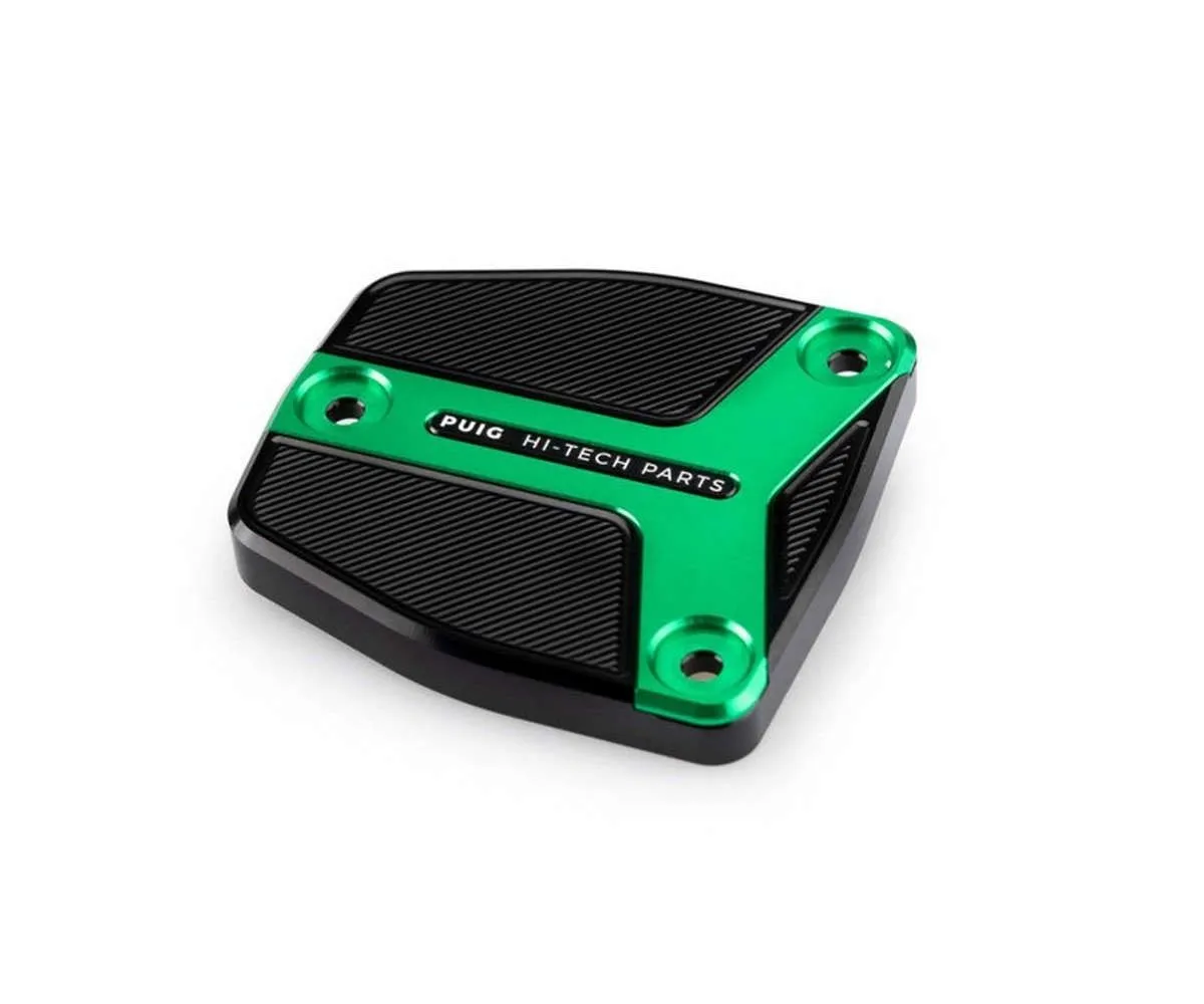 Tappo Puig Serbatoio Anteriore Per Fluido Freno Harley Davidson Sportster 1250 S 2021 > 2024 Verde-21386V-405656