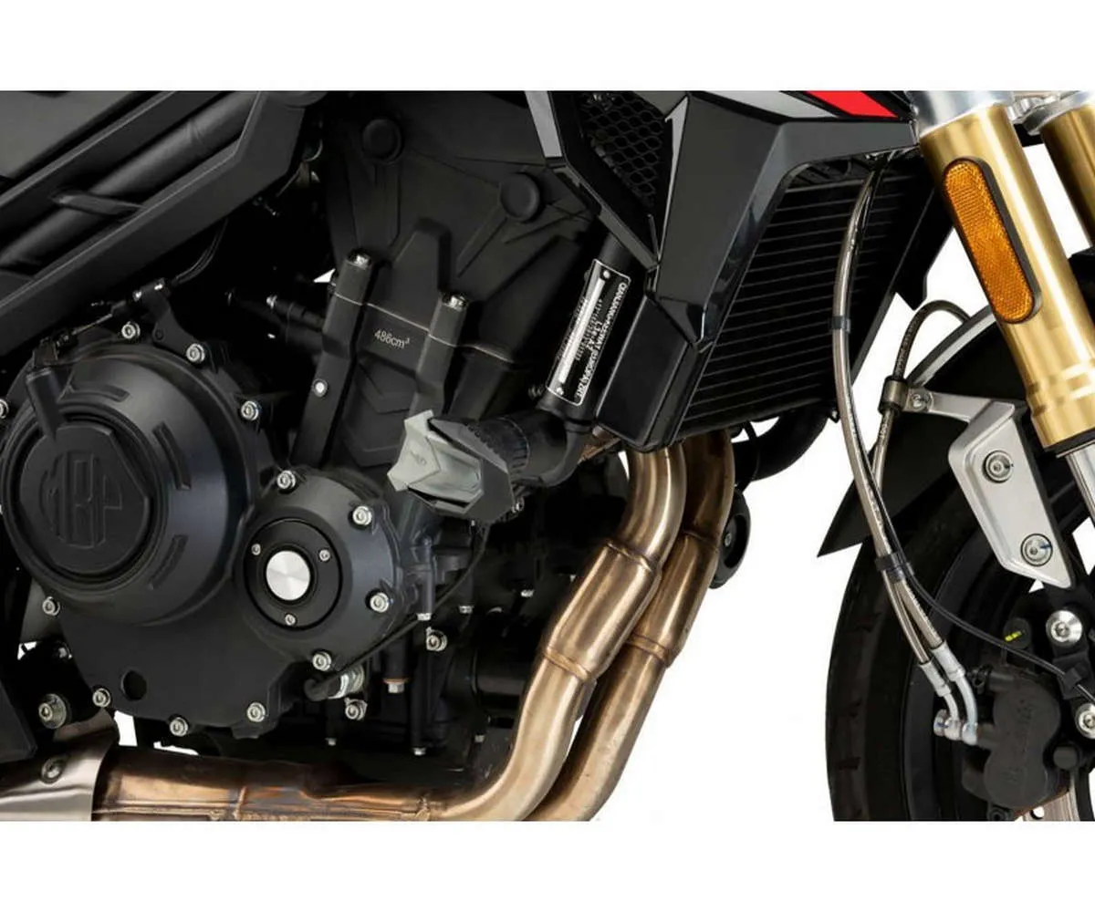 Tamponi Puig Paratelaio R19 Keeway M502n 502 2023 > 2024 Nero-21746N-411936