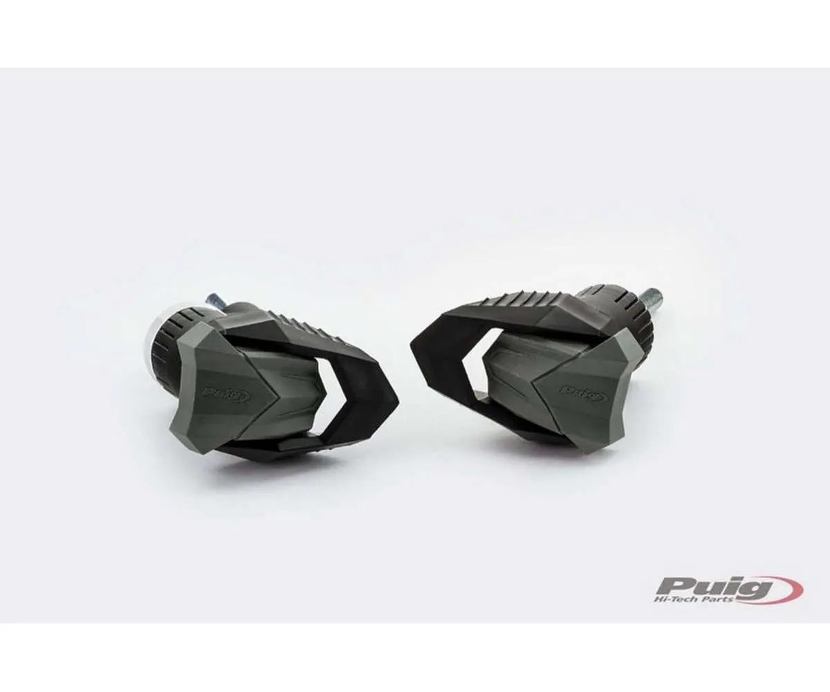 Tamponi Puig Paratelaio R19 Kawasaki Z125 2017 > 2024 Nero-21911N-413357