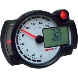 KOSO BA015010 DASH PANEL RX2-NR GP-STYLE TACHOMETER RACE