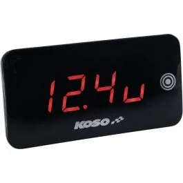 KOSO BA068041 GAUGE VOLT/TEMP SST RED