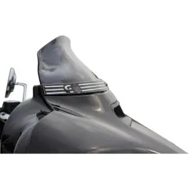 KLOCK WERKS KW05-01-0405 WINDSHIELD FLARE SUPER LOW 4' FLH DARK SMOKE