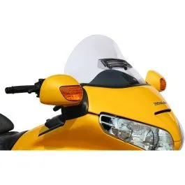 KLOCK WERKS KW05-04-0258 WINDSHIELD FLARE SHORT VENTED HONDA GOLD WING CLEAR