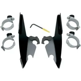 MEMPHIS SHADES MEB8976 MOUNTING KIT TRIGGER-LOCK MEMPHIS FATS/SLIM-WINDSHIELD BLACK