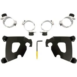 MEMPHIS SHADES MEB1994 MOUNTING KIT TRIGGER-LOCK CAFE-FAIRING BLACK