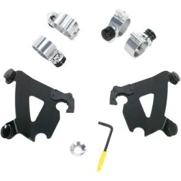 MEMPHIS SHADES MEB1995 MOUNTING KIT TRIGGER-LOCK CAFE-FAIRING BLACK