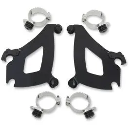 MEMPHIS SHADES MEB1998 MOUNTING KIT TRIGGER-LOCK BULLET-FAIRING BLACK
