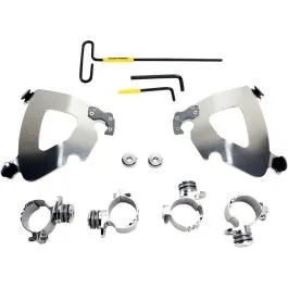 MEMPHIS SHADES MEK2006 MOUNTING KIT TRIGGER-LOCK GAUNTLET FAIRING POLISHED
