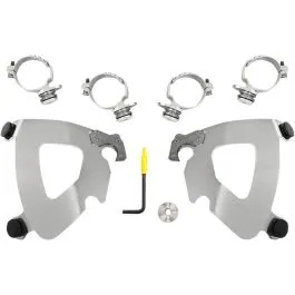MEMPHIS SHADES MEK2014 MOUNTING KIT TRIGGER-LOCK GAUNTLET FAIRING POLISHED
