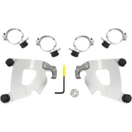 MEMPHIS SHADES MEK2015 MOUNTING KIT TRIGGER-LOCK BULLET-FAIRING POLISHED
