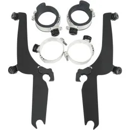 MEMPHIS SHADES MEB8932 MOUNTING KIT TRIGGER-LOCK SPORTSHIELD-WINDSHIELD BLACK